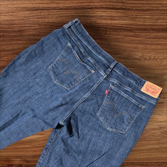 Levi's Classic Straight Denim Jeans Plus Size - Picture 4 of 7